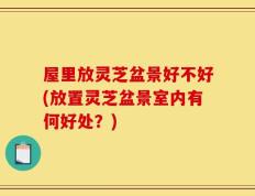 屋里放灵芝盆景好不好(放置灵芝盆景室内有何好处？)