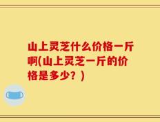 山上灵芝什么价格一斤啊(山上灵芝一斤的价格是多少？)