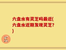六盘水有灵芝吗最近(六盘水近期发现灵芝？)