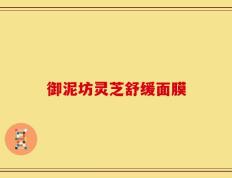 御泥坊灵芝舒缓面膜