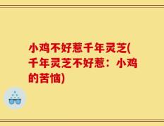 小鸡不好惹千年灵芝(千年灵芝不好惹：小鸡的苦恼)