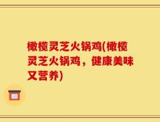 橄榄灵芝火锅鸡(橄榄灵芝火锅鸡，健康美味又营养)