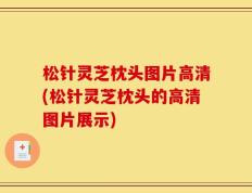 松针灵芝枕头图片高清(松针灵芝枕头的高清图片展示)