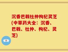 沉香巴戟杜仲枸杞灵芝(中草药大全：沉香、巴戟、杜仲、枸杞、灵芝)