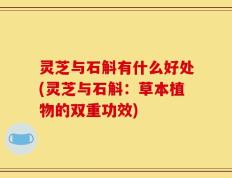 灵芝与石斛有什么好处(灵芝与石斛：草本植物的双重功效)