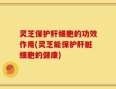灵芝保护肝细胞的功效作用(灵芝能保护肝脏细胞的健康)