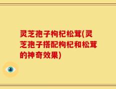 灵芝孢子枸杞松茸(灵芝孢子搭配枸杞和松茸的神奇效果)