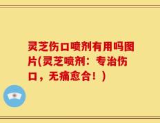 灵芝伤口喷剂有用吗图片(灵芝喷剂：专治伤口，无痛愈合！)
