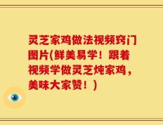 灵芝家鸡做法视频窍门图片(鲜美易学！跟着视频学做灵芝炖家鸡，美味大家赞！)