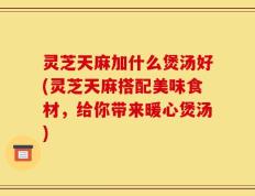 灵芝天麻加什么煲汤好(灵芝天麻搭配美味食材，给你带来暖心煲汤)