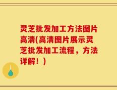 灵芝批发加工方法图片高清(高清图片展示灵芝批发加工流程，方法详解！)