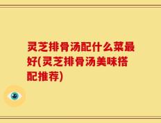 灵芝排骨汤配什么菜最好(灵芝排骨汤美味搭配推荐)