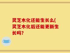 灵芝木化还能生长么(灵芝木化后还能更新生长吗？