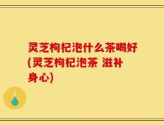 灵芝枸杞泡什么茶喝好(灵芝枸杞泡茶 滋补身心)