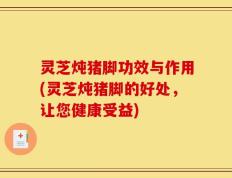 灵芝炖猪脚功效与作用(灵芝炖猪脚的好处，让您健康受益)