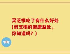 灵芝根吃了有什么好处(灵芝根的健康益处，你知道吗？)