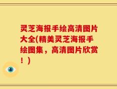 灵芝海报手绘高清图片大全(精美灵芝海报手绘图集，高清图片欣赏！)