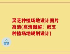 灵芝种植场地设计图片高清(高清图解：灵芝种植场地规划设计)