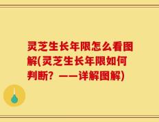 灵芝生长年限怎么看图解(灵芝生长年限如何判断？——详解图解)