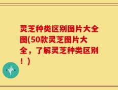 灵芝种类区别图片大全图(50款灵芝图片大全，了解灵芝种类区别！)