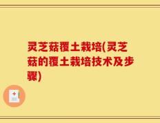 灵芝菇覆土栽培(灵芝菇的覆土栽培技术及步骤)