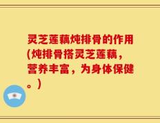 灵芝莲藕炖排骨的作用(炖排骨搭灵芝莲藕，营养丰富，为身体保健。)