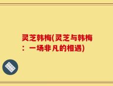 灵芝韩梅(灵芝与韩梅：一场非凡的相遇)