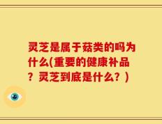 灵芝是属于菇类的吗为什么(重要的健康补品？灵芝到底是什么？)