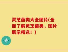 灵芝菌类大全图片(全面了解灵芝菌类，图片展示精选！)
