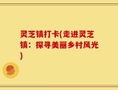 灵芝镇打卡(走进灵芝镇：探寻美丽乡村风光)