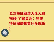 灵芝特征图谱大全大图视频(了解灵芝：完整特征图谱视觉化全解析)