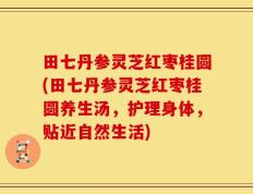 田七丹参灵芝红枣桂圆(田七丹参灵芝红枣桂圆养生汤，护理身体，贴近自然生活)
