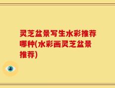 灵芝盆景写生水彩推荐哪种(水彩画灵芝盆景推荐)