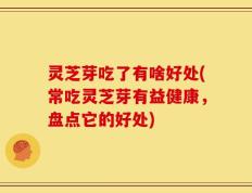 灵芝芽吃了有啥好处(常吃灵芝芽有益健康，盘点它的好处)