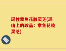 瑶柱章鱼花胶灵芝(瑶山上的珍品：章鱼花胶灵芝)
