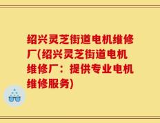 绍兴灵芝街道电机维修厂(绍兴灵芝街道电机维修厂：提供专业电机维修服务)