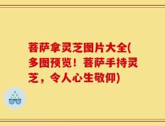 菩萨拿灵芝图片大全(多图预览！菩萨手持灵芝，令人心生敬仰)
