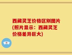 西藏灵芝价格区别图片(照片显示：西藏灵芝价格差异巨大)
