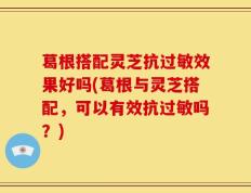 葛根搭配灵芝抗过敏效果好吗(葛根与灵芝搭配，可以有效抗过敏吗？)