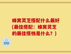 蜂窝灵芝搭配什么最好(最佳搭配：蜂窝灵芝的最佳搭档是什么？)