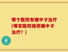 哪个医院有硼中子治疗(哪家医院提供硼中子治疗？)