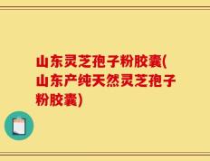 山东灵芝孢子粉胶囊(山东产纯天然灵芝孢子粉胶囊)