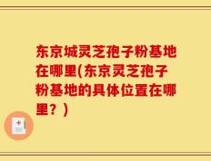 东京城灵芝孢子粉基地在哪里(东京灵芝孢子粉基地的具体位置在哪里？)