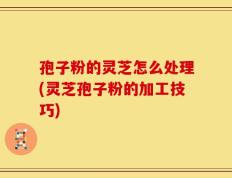 孢子粉的灵芝怎么处理(灵芝孢子粉的加工技巧)
