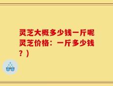 灵芝大概多少钱一斤呢灵芝价格：一斤多少钱？)