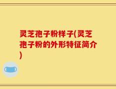 灵芝孢子粉样子(灵芝孢子粉的外形特征简介)