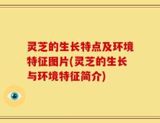 灵芝的生长特点及环境特征图片(灵芝的生长与环境特征简介)