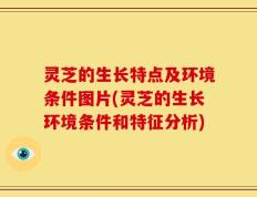 灵芝的生长特点及环境条件图片(灵芝的生长环境条件和特征分析)