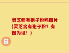 灵芝都有孢子粉吗图片(灵芝含有孢子粉？有图为证！)