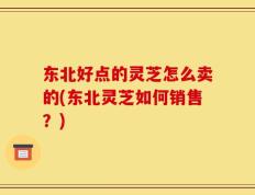 东北好点的灵芝怎么卖的(东北灵芝如何销售？)